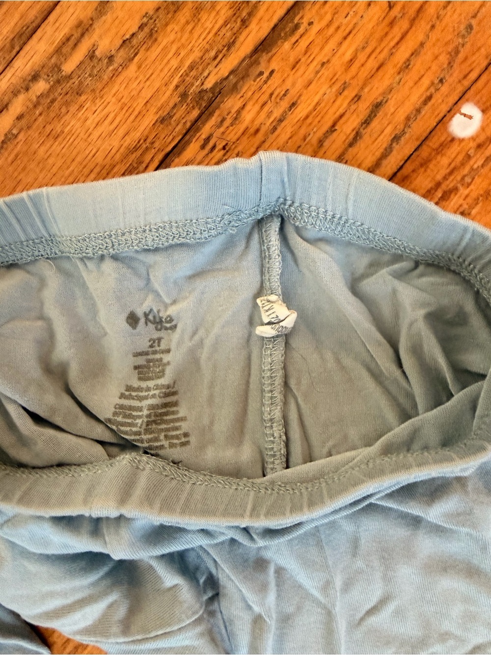 Kyte Baby Toddler Bamboo Long Sleeve Pajama Set Blue Size 2T - Picture 3 of 3